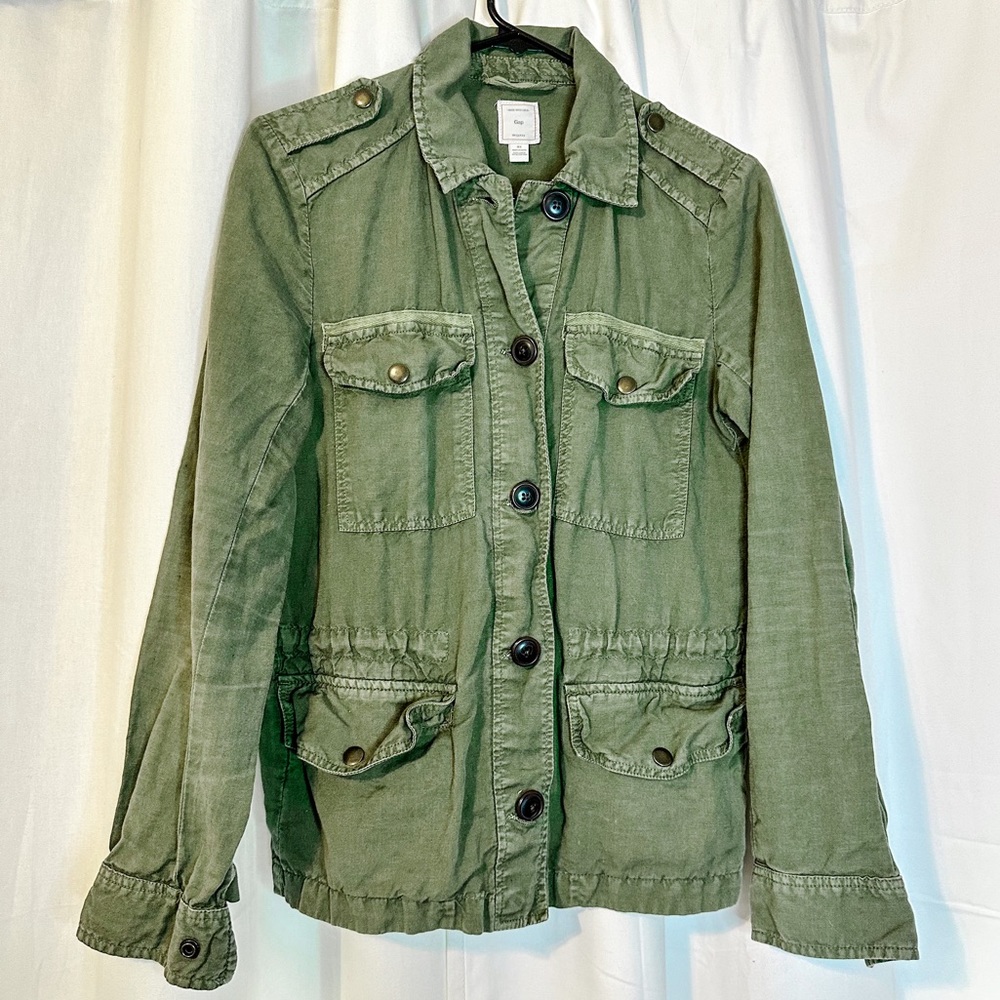 Gap Army Green Jacket